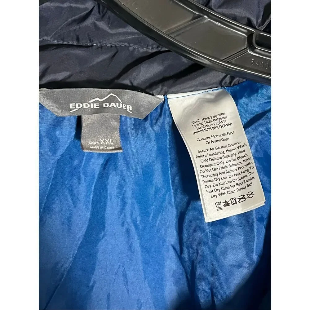 Eddie Bauer Men’s EB650 Packable Down Full Zip Puffer Jacket
